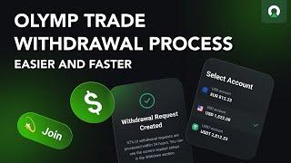 Olymp Trade withdrawal process Get your money easier and faster with the upgraded.