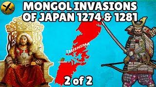 Mongol Invasions of Japan 1274 and 1281 with Army Structure Armor Weapons and Tactics Used  - 22