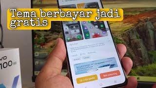 Cara Menjadikan Tema Vivo Berbayar Menjadi Gratis Dan Permanen Terbaru Di HP Vivo Y100 & Lainnya