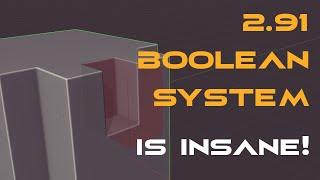 Blender 2.91s new Boolean system is INSANE