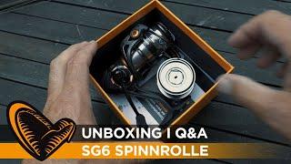 UNBOXING SG6 Spinnrolle Savage Gear