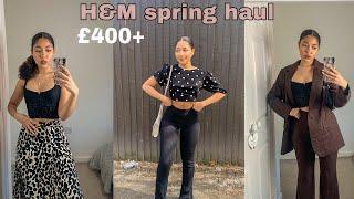 HUGE H&M SPRING HAUL 2021 A lot of neutral vibes
