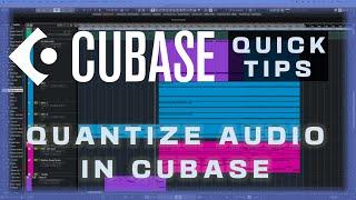 How To Quantize Audio Tracks in Cubase Using Audio Warp in Cubase 12
