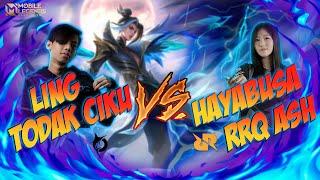 CIKU LING VS RRQ ASH HAYABUSA ? RANK GAMEPLAY 