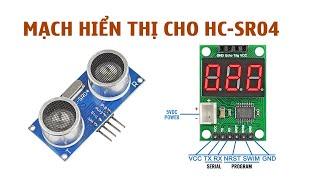 #223 Mạch Hiển Thị Cho HC-SR04  LED Display For HC-SR04