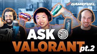 TSM VALORANT IS BACK To Answer Your Top Fan Questions  Wardell Hazed Culter MORE ASK VALORANT