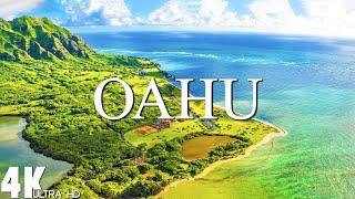 12 HOURS DRONE FILM OAHU HAWAII in 4K  + Relaxation Film 4K  beautiful places in the world 4k 