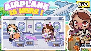 AIRPLANE IS HERE IN AVATAR WORLD #avatarworld #avatarworldroleplay #avatarworldsecrets