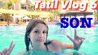 Tatil Vlog 6.  SON  Ecrin Su Çoban Antalya 2023