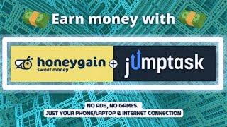 How to Connect Honeygain with JumpTask & Earn 50% More Credits