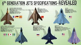 The All 6th GENERATION Jets Specifications Explained
