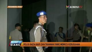 Polisi Razia Napi yang Picu Kerusuhan di Pekanbaru