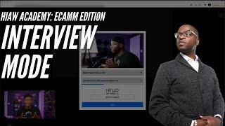 HOW TO USE ECAMM LIVE INTERVIEW MODE WITH GUESTS   HIAW Academy Ecamm Edition