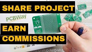 How To Share PCB Design On PCBWAY.COM And earn commissions