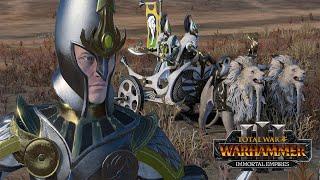 True Rider - High Elves vs Skaven  Total War WARHAMMER 3