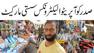 WALKING TOUR  Sadar Cooperative Electronics Market  Walking Vlog with Fun