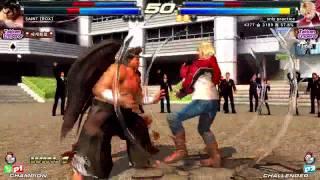 TEKKEN TAG2 UL 118 SAINT VS ONLY PRACTICE