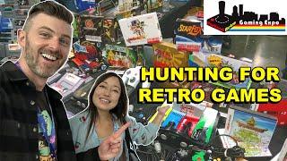 Searching for Classic Games at Portland Retro Gaming Expo VLOG - Super Kit & Krysta 64