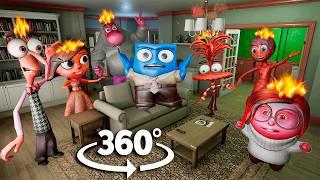 360° Inside Out 2 - Anger in House VR