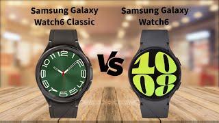 Samsung Galaxy Watch6 Classic vs Samsung Galaxy Watch6