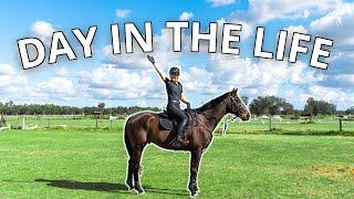 Day in The Life of an EQUESTRIAN  Barn Vlog