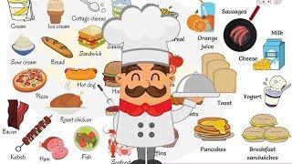 Learn 100+ Common Foods in English in 15 Minutes  Food Vocabulary