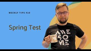 Spring Test - Weekly Tips #10 #livecoding #spring #springframework #springboot