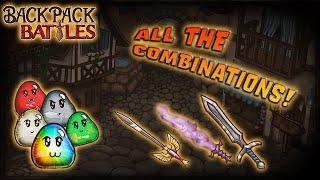 All the Combinations  Backpack Battles