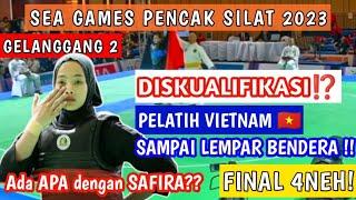 FINAL CURANG⁉️SEA GAMES PENCAK SILAT 2023 KELAS B PUTRI SAFIRAINDONESIA VS AN NGUYENVIETNAM#ipsi