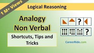 Non Verbal Analogy - Tricks & Shortcuts for Placement tests Job Interviews & Exams