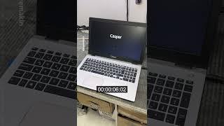 Sizin bilgisayarınız ne kadar zamanda açılıyor? #casper #asus #hp #dell