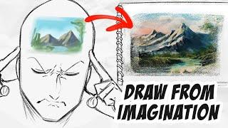 How to draw ANYTHING from IMAGINATION  Drawlikeasir