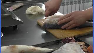 Курсы КПК Повар. Видеоурок Механическая кулинарная обработка рыбы  Приготовление для блюд.