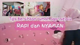 TIPS BERSIHKAN RUMAH AGAR SELALU RAPI DAN NYAMAN ⁉️