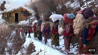 Best Life in Himalayan Village During Winter Snow And Rainy  Ep 24  Documantery Video Snowfal Time