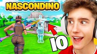 BARO nel NASCONDINO con il NUOVO POTERE dellINVISIBILITÀ Fortnite ITA