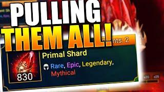  OVER $4000 IN PRIMAL SHARDS  Raid Shadow Legends