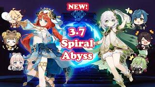 c0 Nilou & Nahida - 3.7 NEW SPIRAL ABYSS First ImpressionsSpeedrun