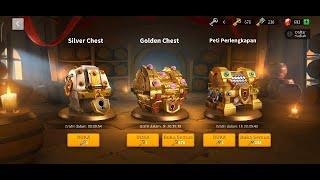 OPEN ALL Silver Chest Golden chest  and Equipment Chest - Rise Of Kingdoms