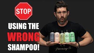 Choose The CORRECT Shampoo For Mens Hair