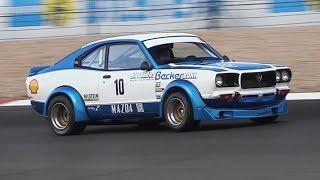 2-Rotor 13B Mazda RX-3 Screaming on the Nürburgring GP-Strecke