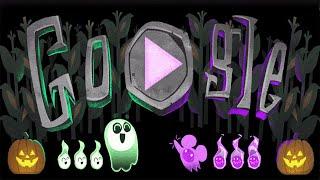 Google Halloween 2022 Doodle Game - The Great Ghoul Duel