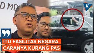 Respons PDI-P soal Video Viral Pose 2 Jari dari Mobil Kepresidenan