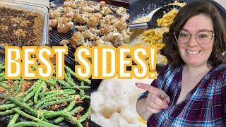 The EASIEST Side Dishes For Dinner  SIDE DISH RECIPES