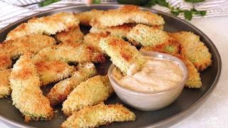 Baked Avocado Fries With Chipotle Dipping Sauce