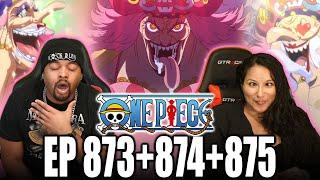 Big Mom’s Creamy Delivery One Piece Reaction Episode 873 - 875  Op Reaction