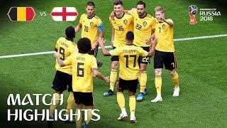 Belgium v England  2018 FIFA World Cup  Match Highlights