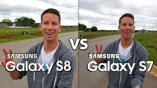 SAMSUNG GALAXY S8 vs S7 Camera Test Comparison 4K