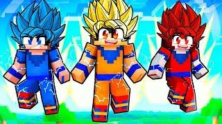 Becoming SUPER SAIYAN in Minecraft