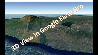 How to make 3D view in Google Earth Pro.